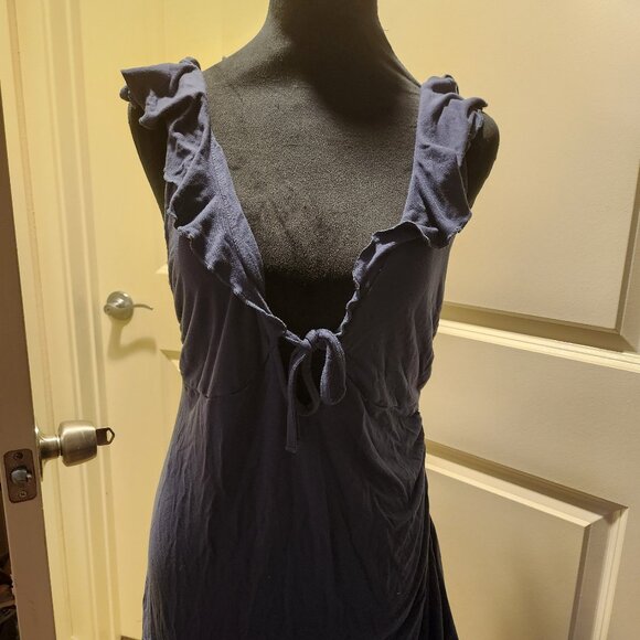Wild Fable Blue Ruffle Dress - Picture 3 of 3